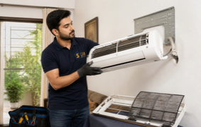 AC Mounting and Dismounting