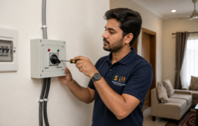 Change Over Switch Installation