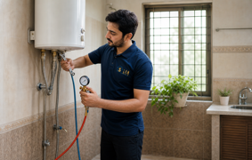 Pakistani Homes.Services Geyser technician