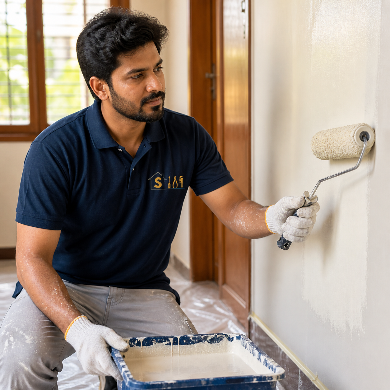 Pakistani Homes.Services painter