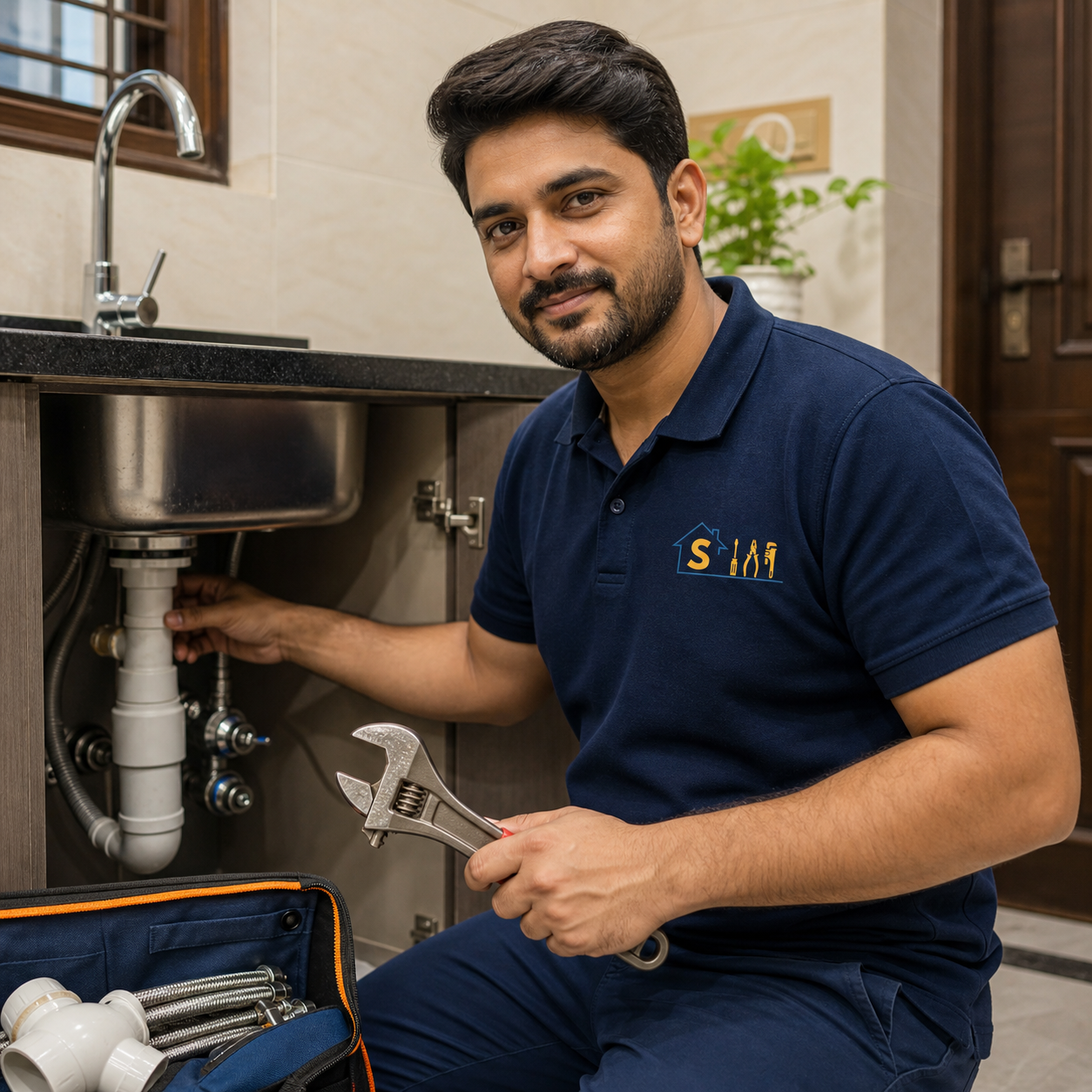 Pakistani Homes.Services plumbing technician