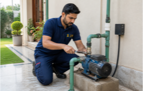 Water Motor / Pump Installation