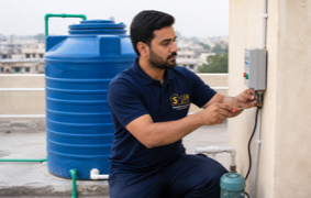 Water Tank Automatic Switch Installation